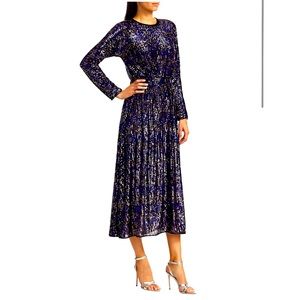 Never Worn Rachel Comey Astraea Sequin Long Sleeve Dress - Size 10